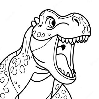 Fenevad T Rex Uvolto Szinezolap 116180-51604