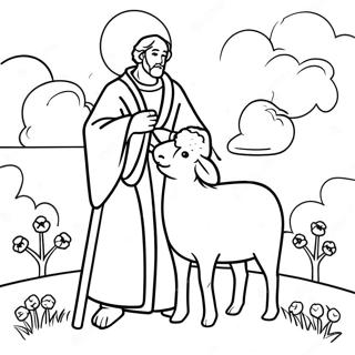 Gondoskodo Jo Pasztor Legelon Szinezolap 116441-51805