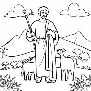 Gondoskodo Jo Pasztor Legelon Szinezolap 116441-51808