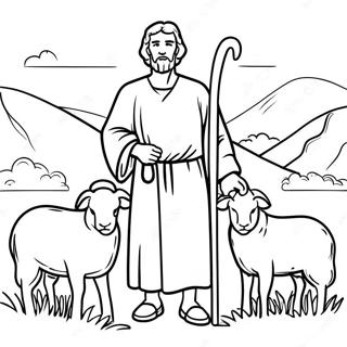 Gondoskodo Jo Pasztor Legelon Szinezolap 116441-51970