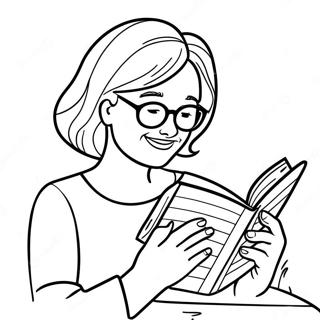 Anya Konyvet Olvas Szinezolap 116519-52038