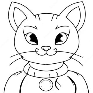 Szuper Cica Maszkban Szinezolap 116570-51915