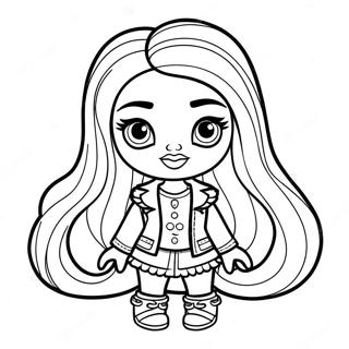 Stilusos Bratz Divattervezo Szinezolap 116901-52328