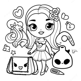 Elegans Bratz Kiegeszitok Szinezolap 116903-52333