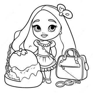 Elegans Bratz Kiegeszitok Szinezolap 116903-52334