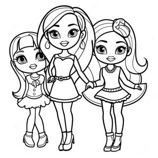 Bratz Divatbemutato Szinezolap 116904 52338