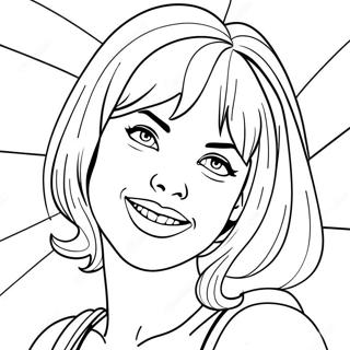 Gwen Stacy Mosolyogva Szinezolap 116981-52394