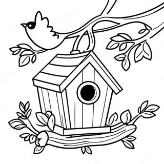 Cuki Madarhaz Egy Faban Szinezo 117083 52471