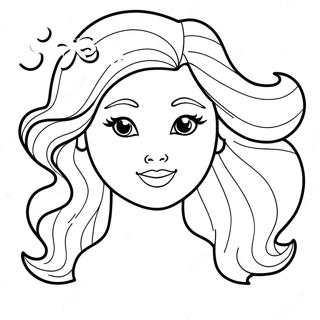 Gyonyoru Sello Folyo Hajjal Szinezolap 117803-53016