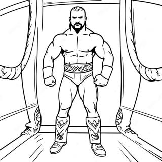 Wwe Szupersztar Belepese Szinezolap 117831-53044