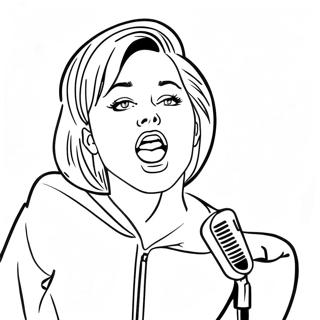 Miley Cyrus Enekel A Szinpadon Szinezolap 118447-53626