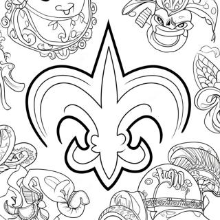 New Orleans Saints Szinezo 119011-54063