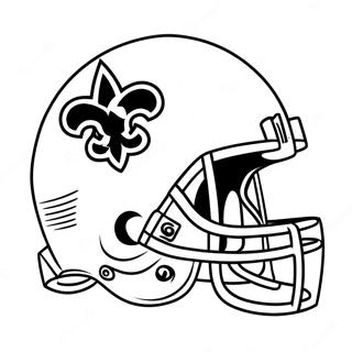 New Orleans Saints Logo Szinezo 119012-54067