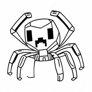 Aranyos Minecraft Pok Szinezolap 119089 54130