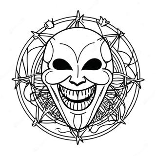 Slipknot Logo Szinezolap 119242-54242