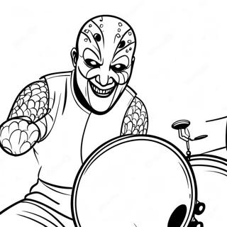Slipknot Dobos Szinezo Oldal 119246-54257