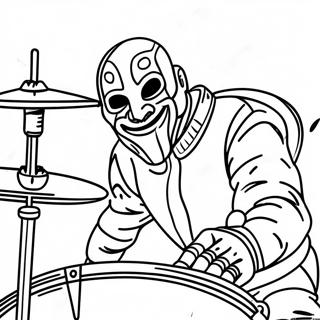 Slipknot Dobos Szinezo Oldal 119246-54258