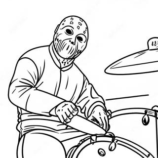 Slipknot Dobos Szinezo Oldal 119246-54259
