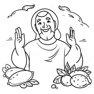 Manna A Mennybol Szinezo Oldal 119271-54279