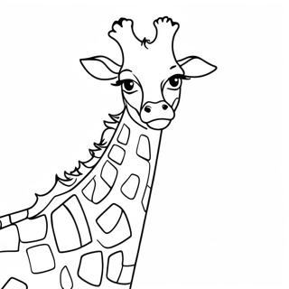 Realistic Giraffe Színezők