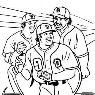 Padres Jatekosok Akcioban Szinezolap 119707 54615