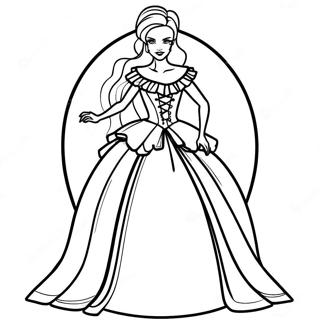 Elegans Lany Vampir Ruhaban Szinezolap 119760-54660