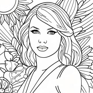 Elenk Taylor Swift Lover Album Szinezolap 119889 54758