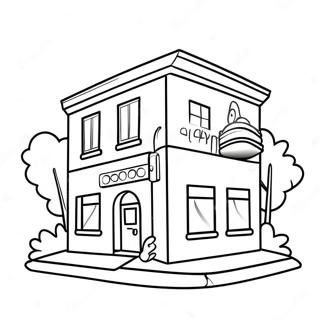 Cuki Gyogyszertari Epulet Szinezolap 120145-54952