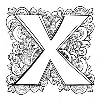 X Betu Szinezolap 120399-55147