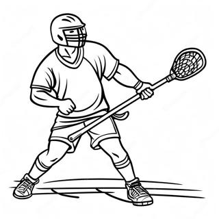 Izgalmas Lacrosse Jatek Felnott Szinezo 120630-55329