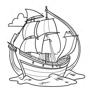 Krisztof Kolumbusz Az Oceanon Szinezolap 120913 55553