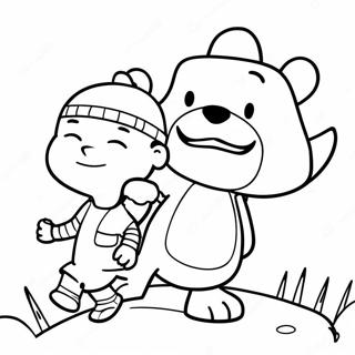 Kalandos Calvin Es Hobbes Szinezolap 121039-55650