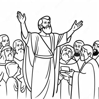 Pal Apostol Predikal Szinezolap 121091-55880