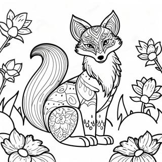 Fenseges Roka Viragok Kozott Szinezolap 121349 56061