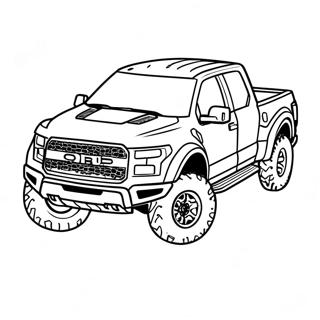 Ford Raptor Teherauto Szinezolap 121936-56514