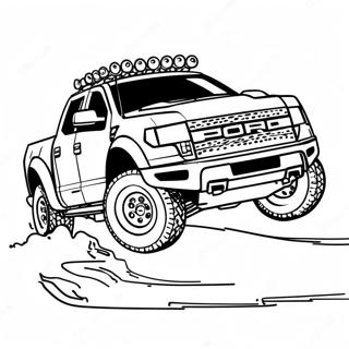 Ford Raptor Akcioban Szinezolap 121937 56520