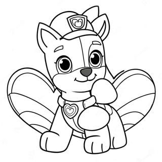 Paw Patrol Valentin Napi Szinezolap 122039-56596