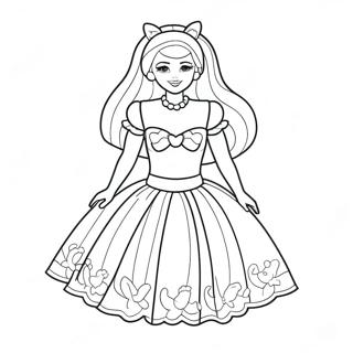 Cuki Barbie Szuletesnapi Ruha Szinezolap 122196 56784