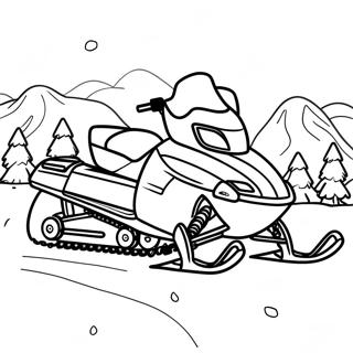 Homobil Egy Havas Tajban Szinezolap 122425-56958