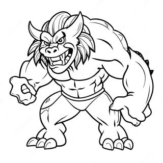 Fierce Szuper Szorny Szinezolap 122505 57025