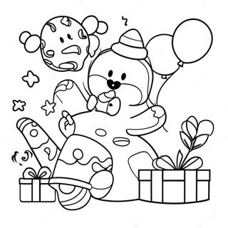 Izgalmas Boldog 2 Szuletesnapi Ajandekok Szinezolap 122867-57307