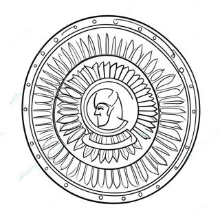 Spartai Pajzs Szinezo 123768 58005