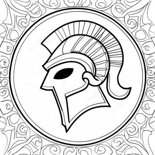 Spartai Pajzs Szinezo 123768 58007