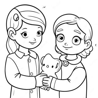 Torodo Baratok Szinezolap 124100 58357