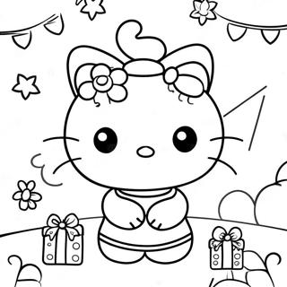 Vidam Hello Kitty Diszeket Diszit Szinezolap 124124 58281
