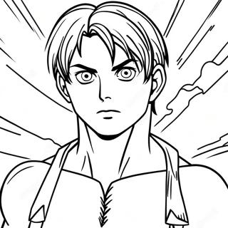 Eren Yeager Titan Formaban Szinezolap 124148 58295