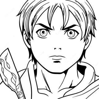 Eren Yeager Kessel Szinezolap 124149 58297