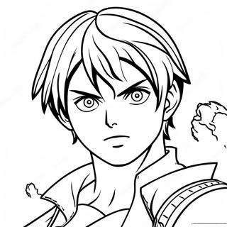 Eren Yeager Kessel Szinezolap 124149 58300