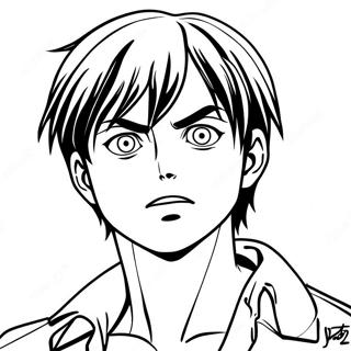 Eren Yeager Atalakulo Szinezolap 124151 58400