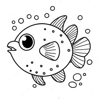 Merges Puffer Fish Fujva Szinezolap 124202-58433